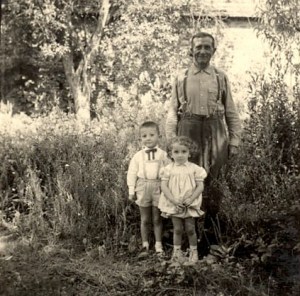 Daniel et Serge BRIEZ et le Grand Père