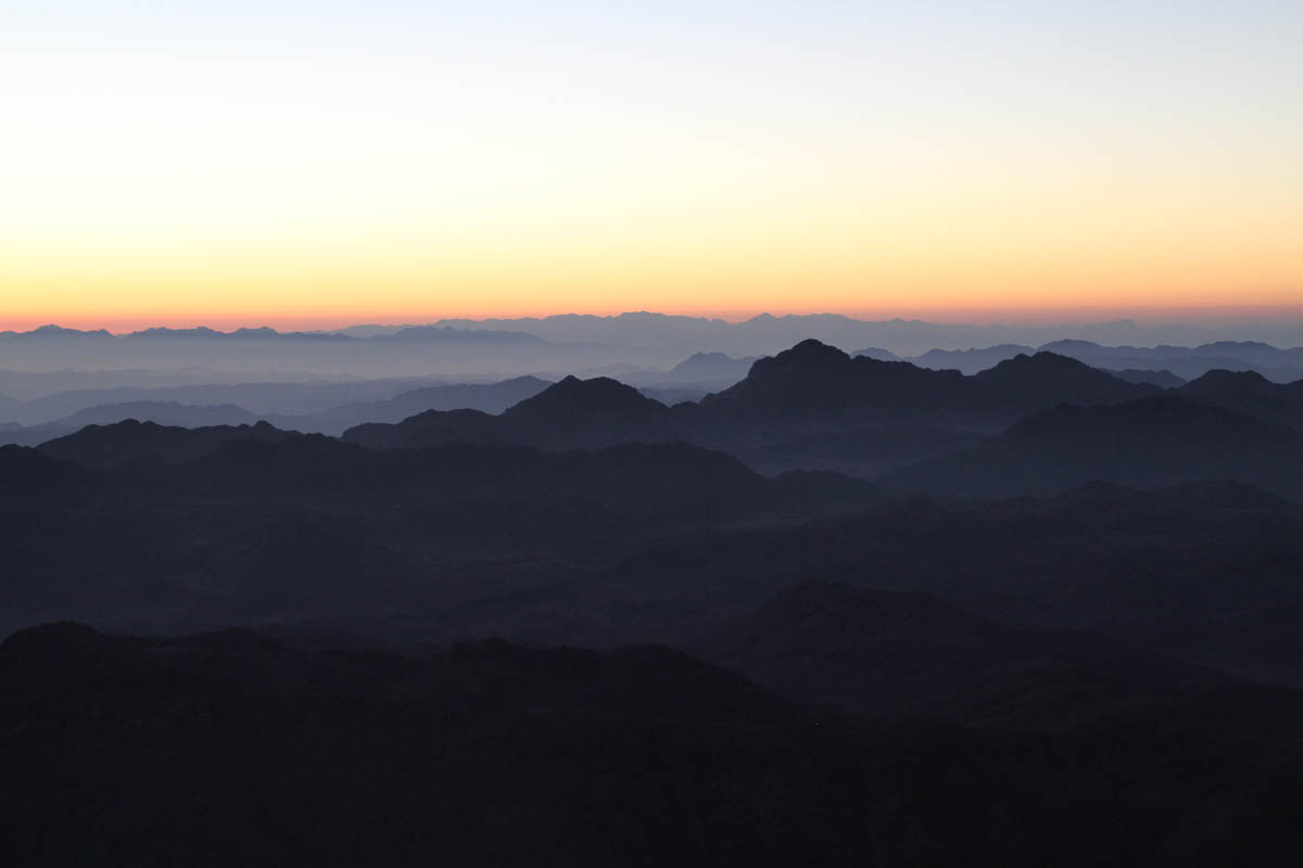 Mont Moïse - Sinaï - photo Serge Briez