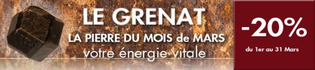 retrouvez le GRENAT sur www.cristaux-sante.com
