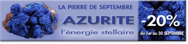 AZURITE, la Pierre du mois sur Cristaux et Santé