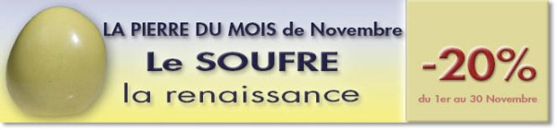 LA PIERRE DU MOIS de Novembre 2013