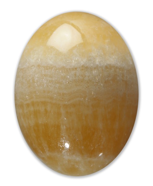 Oeuf de calcite orange, la pierre du mois d'Avril 2014, photo Serge Briez®capmédiations