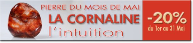 PIERRE DU MOIS DE MAI 2015 : LA CORNALINE
