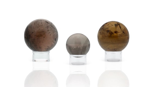 Boules de Citrine, photo ®Cristaux et Santé, 2017