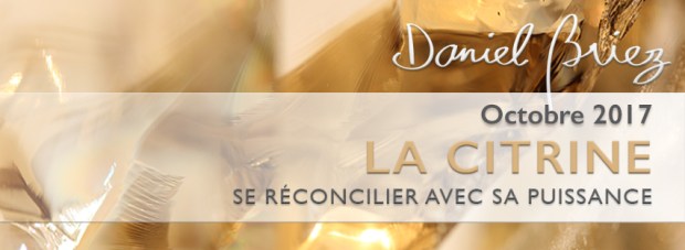 LA PIERRE DU MOIS D'OCTOBRE 2017 – LA CITRINE