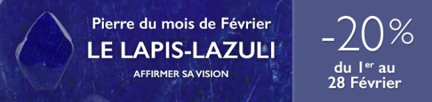 Retrouvez la pierre du mois de Février 2018 : le Lapis-lazuli sur https://www.cristaux-bien-etre.com