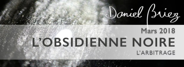 LA PIERRE DU MOIS DE MARS 2018 – L'OBSIDIENNE NOIRE