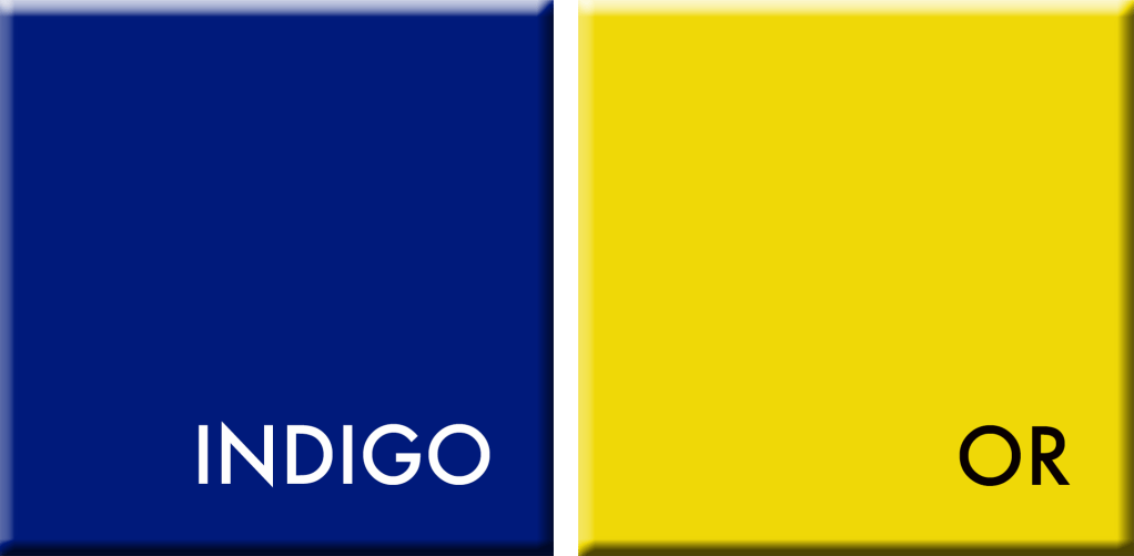 COULEURS DU JOUR INDIGO-OR