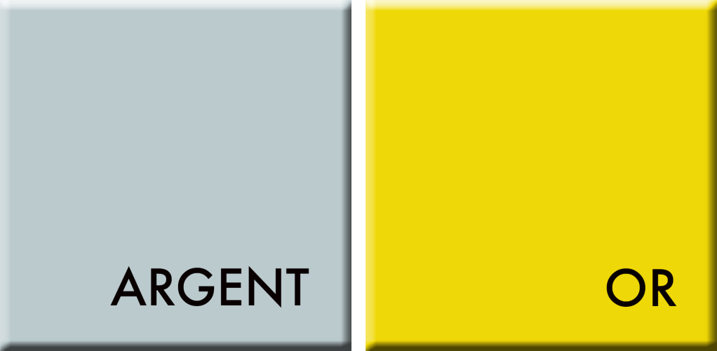 ARGENT-OR,couleurs du jour du 18 au 23 août