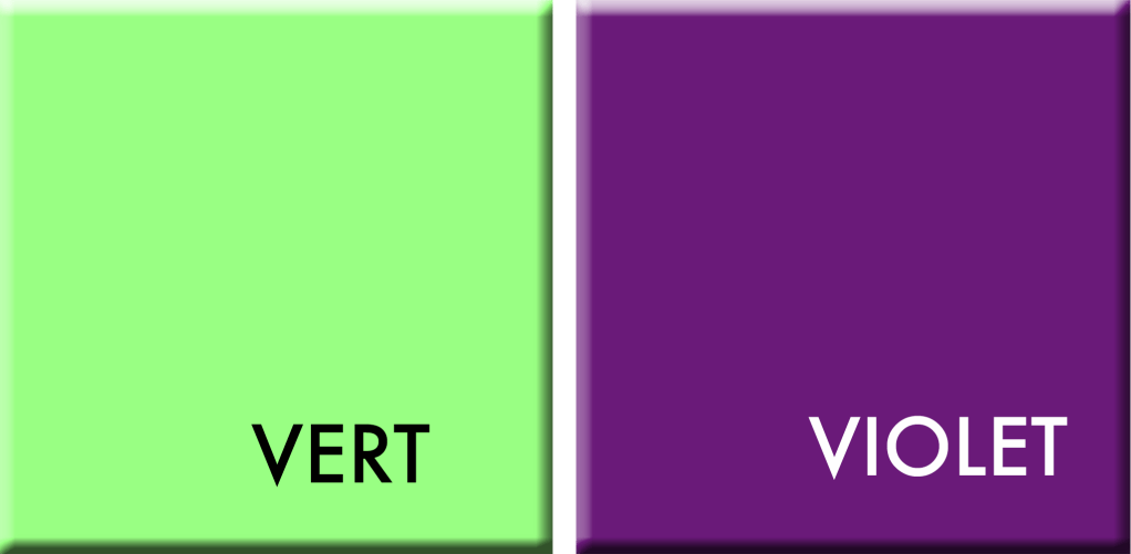 Vert-Violet, couleurs du jour du 29 octobre à midi au 2 novembre