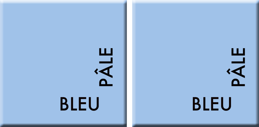 BLEU PÂLE - BLEU PÂLE, couleurs du jour du 20 au 25 janvier