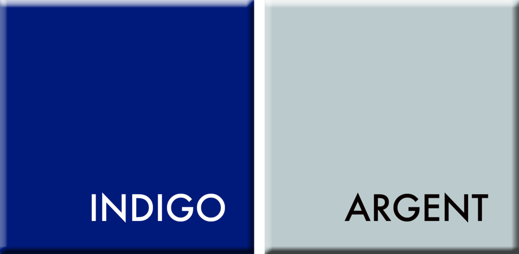 INDIGO-ARGENT, COULEURS DU JOUR DU 1ER AU 6 MARS